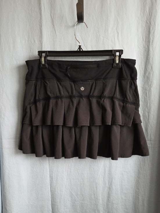 lululemon athletica Dresses & Skirts - G458. Lululemon Run: Pace Setter Skirt in Black - Size 8